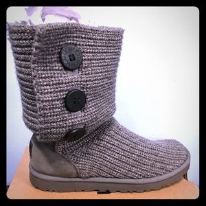 Grey Cardy Ugg Boots
